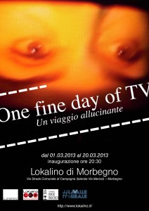 Locandina definitiva mostra One fine day of TV(3)