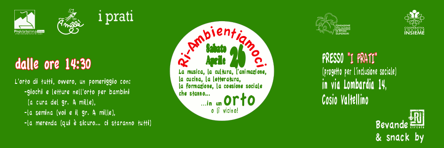 Ri-Ambientiamoci, l’orto di tutti